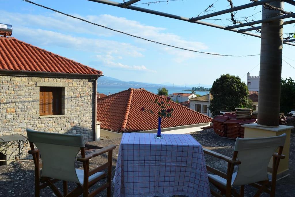 Nafpaktos Castle Studio Exterior foto